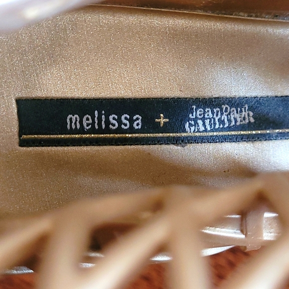 Jean-Paul GAULTIER x Melissa Rubber Mesh Heeled Sandal - Picture 7 of 15